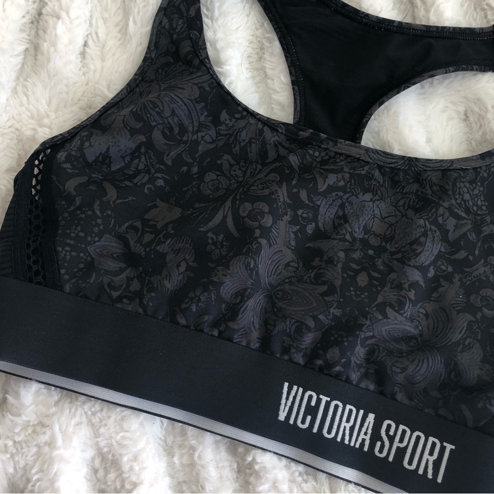 Victorias Secret Floral Paisley The Player Sports Bra